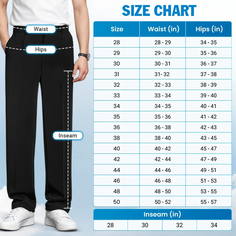 EaseMotions - LAST DAY 50% OFF - Super Stretch Ice Silk Comfort Everyday Pants