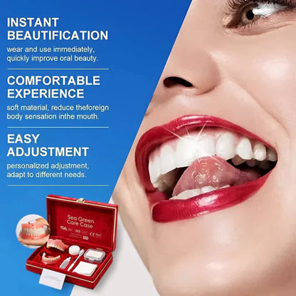 Ends Today: 70% OFF! ⏰ KLENIMORE™ Custom-Fit Smile Support Set — Strong Hold & Natural Look 🦷