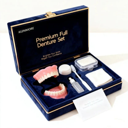 🌎Ends Today: 80% OFF!⏰KLENIMORE™ Custom-Fit Smile Support Kit — Strong Suction Feel & Natural-Looking Fit