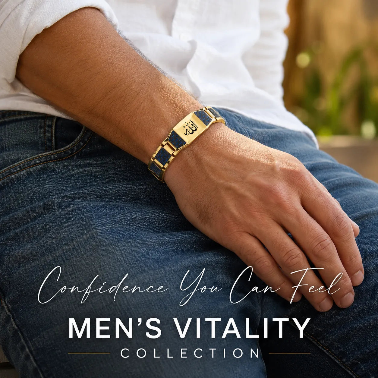 ✨🔥Last Day Free shipping-Men’s Strength & Vitality Bracelet💯🪐Upgrade Your Energy, Style, and Confidence-ABB8