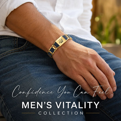 ✨🔥Last Day Free shipping-Men’s Strength & Vitality Bracelet💯🪐Upgrade Your Energy, Style, and Confidence-ABB8