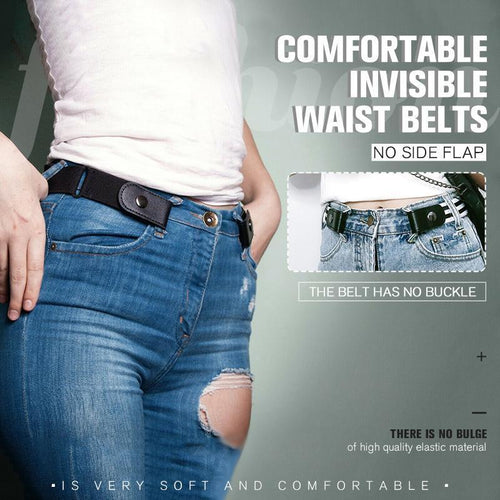 Buckle-free Invisible Elastic Waist Belts(Buy 5 Get 3 Free Now)