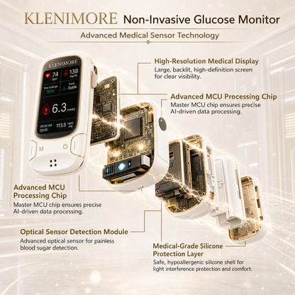 🔥Final 3 Hours: 70% OFF🏆Develops Newly Launched Non-Invasive Smart Blood Sugar Tracking Device✅TGA Approved