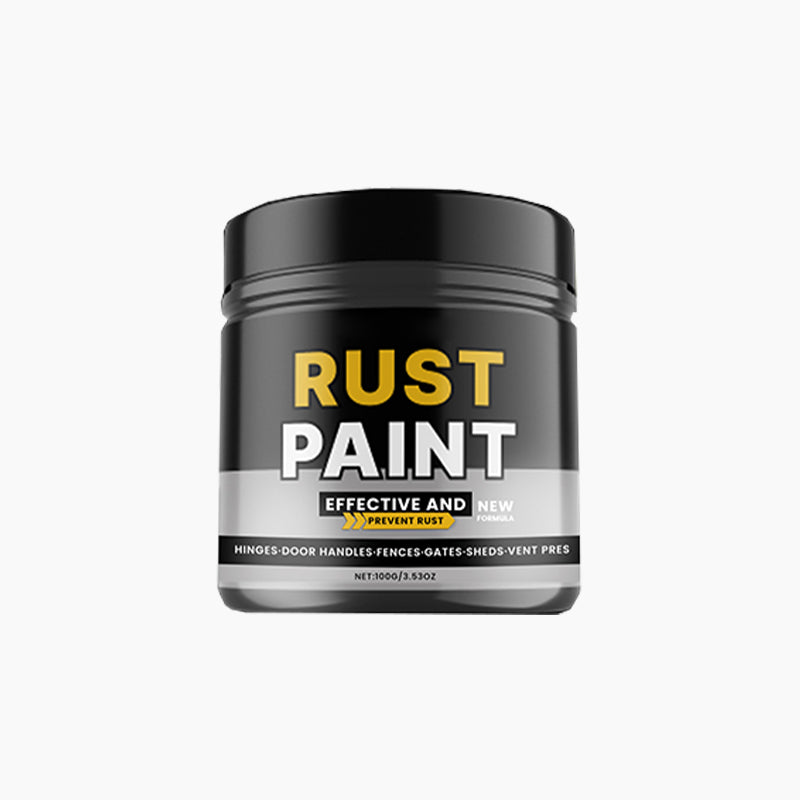 Gray Waterproof, UV-Resistant, Wear-Resistant Anti-Rust Paint with Brush